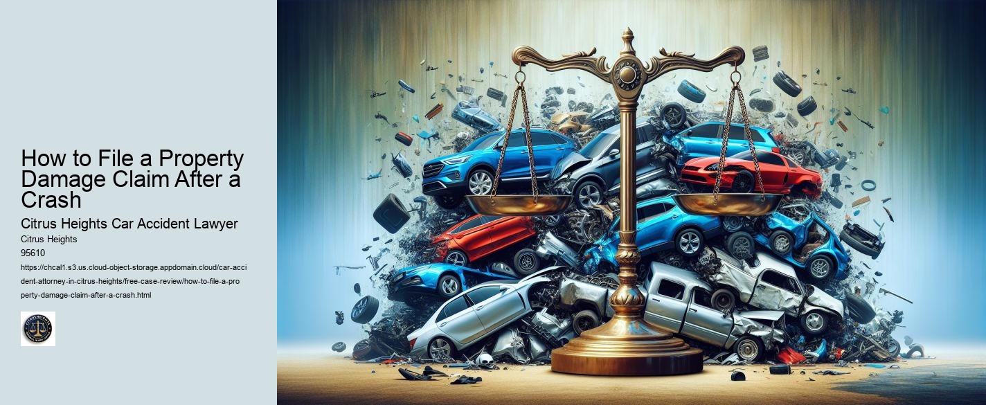 How to File a Property Damage Claim After a Crash