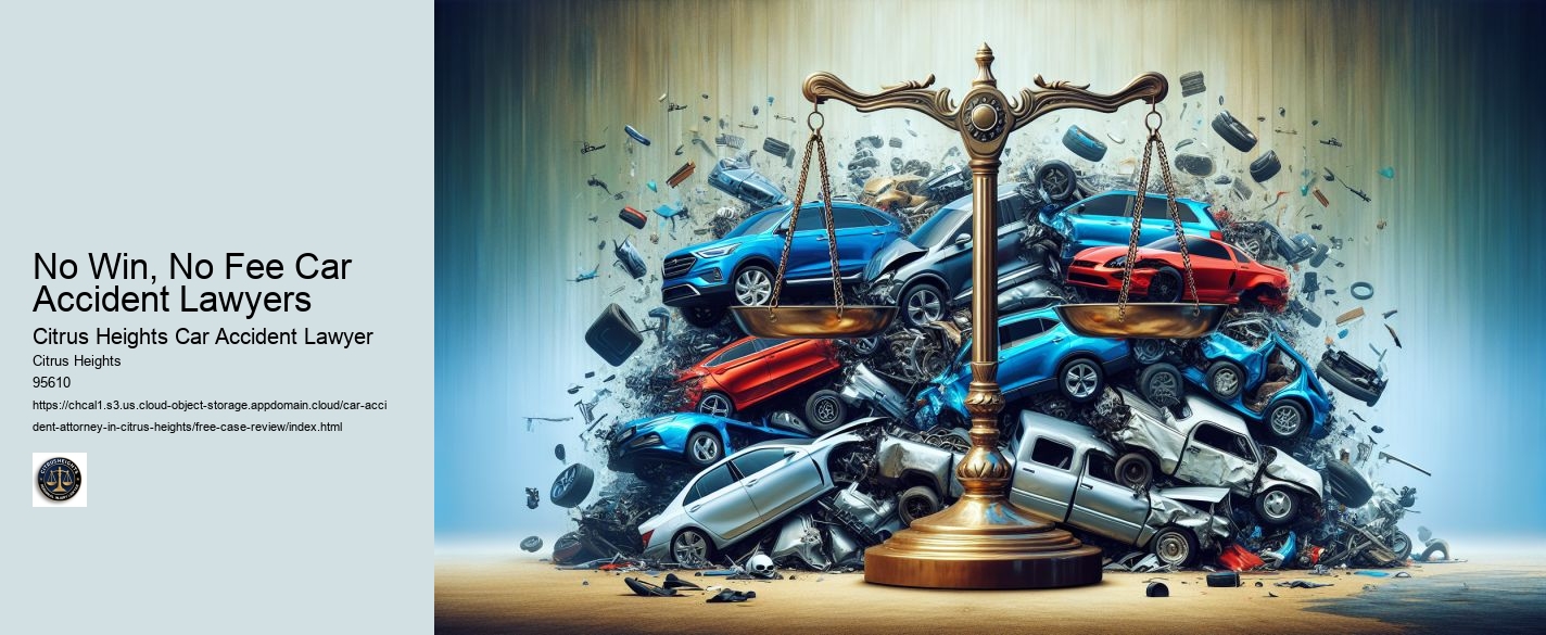 No Win, No Fee Car Accident Lawyers