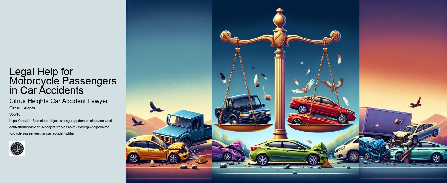 Legal Help for Motorcycle Passengers in Car Accidents