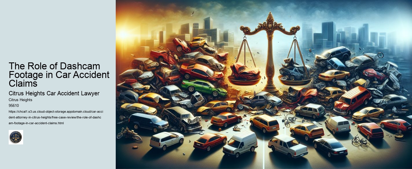 The Role of Dashcam Footage in Car Accident Claims