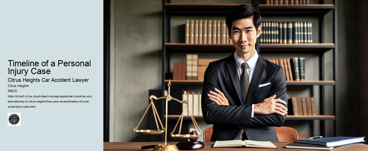 Timeline of a Personal Injury Case
